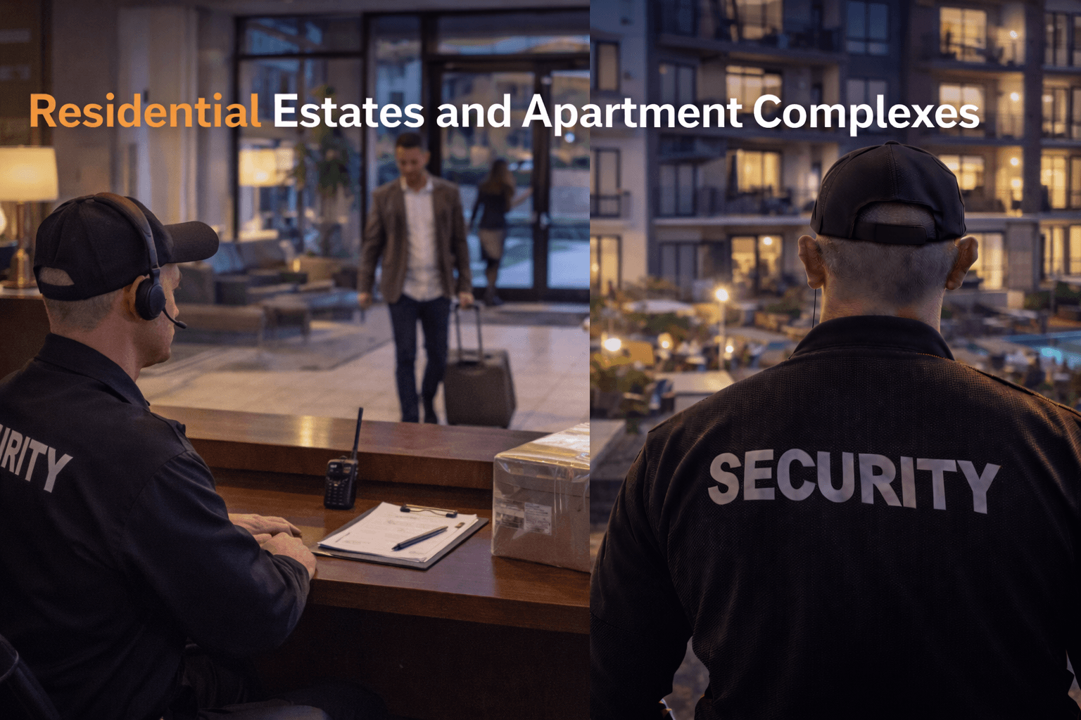 Residential Estates and Apartment Complexes